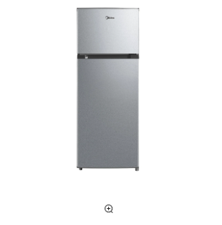 Refrigerador Top Freezer Frío Directo Light Silver 204 lts
