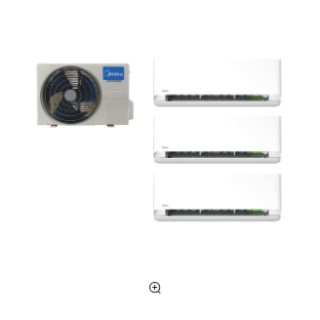 Multisplit Breezeless 2x9000+18000, Wi-Fi